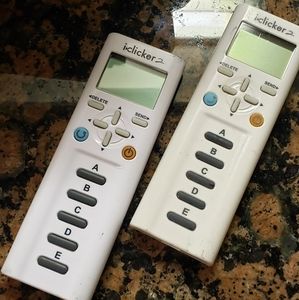 i-clicker 2 Remotes for classroom presentation